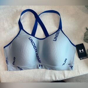 Under Armour Plus Size 2X Sports Bra Medium Support Crossback NEW
